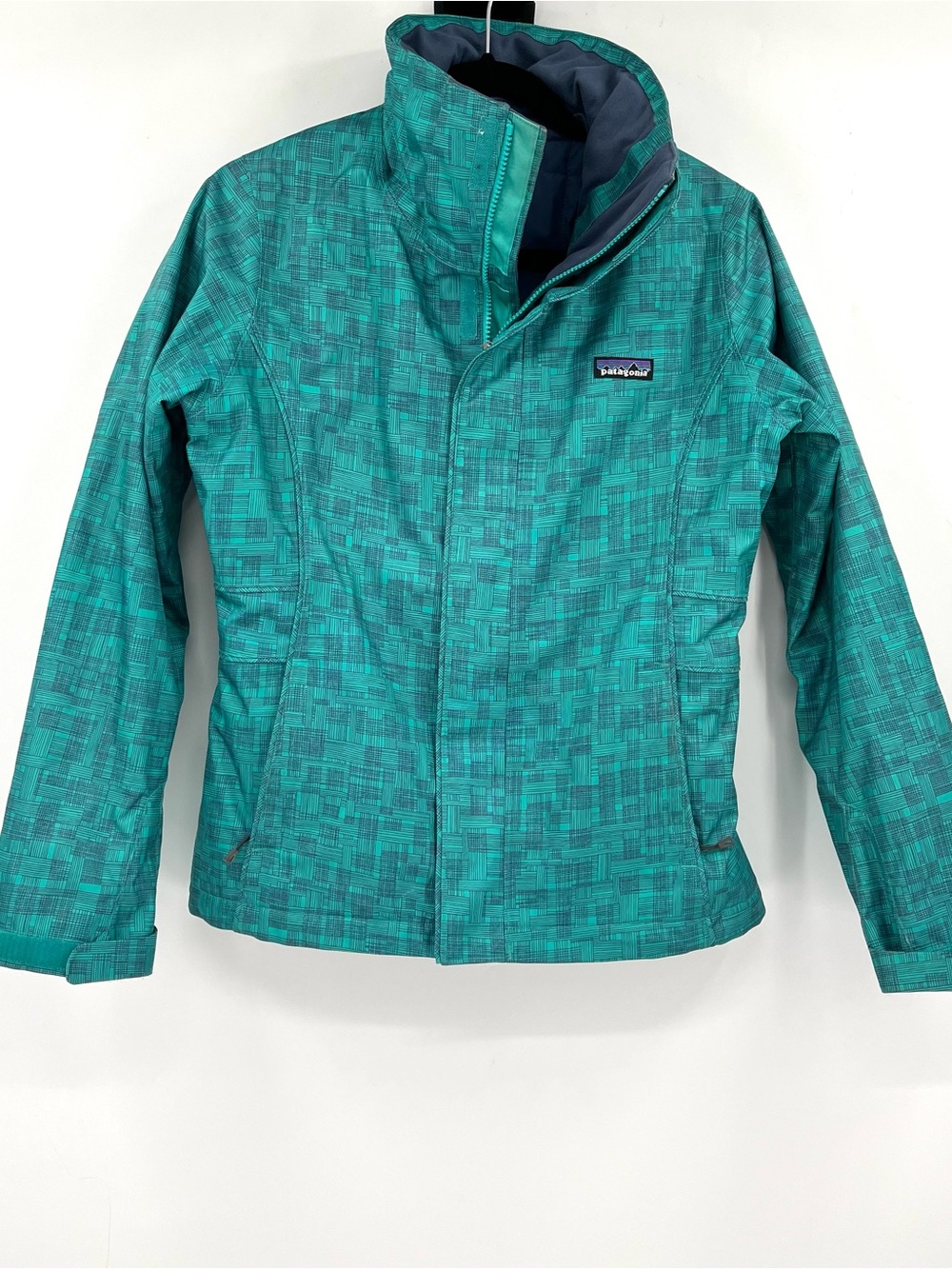 PATAGONIA Insulated Snowbelle Jacket Women XS Blue Ski Snowboard Coat Outdoor